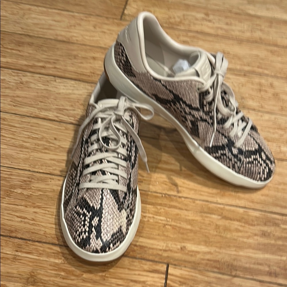 Cole Haan Grand Women's Snake Print Eclectic Grandpa Sneakers 7 NWOT